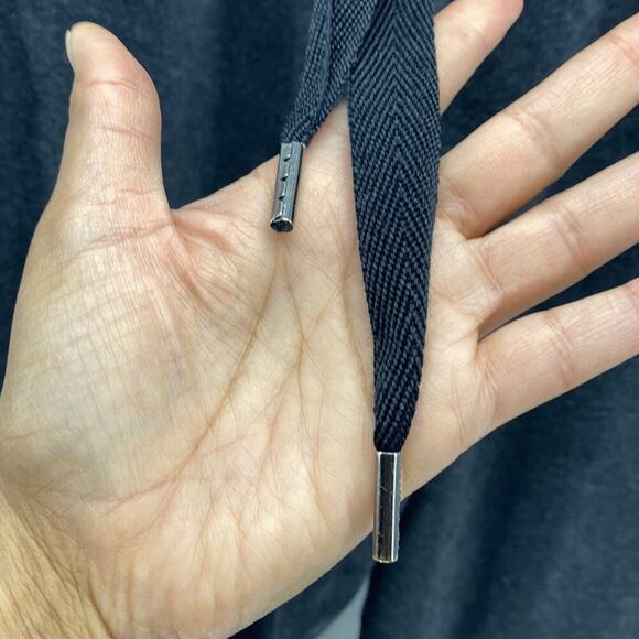 Lululemon Morning Restore  black velour side slit at bottom high waisted - Picture 8 of 15